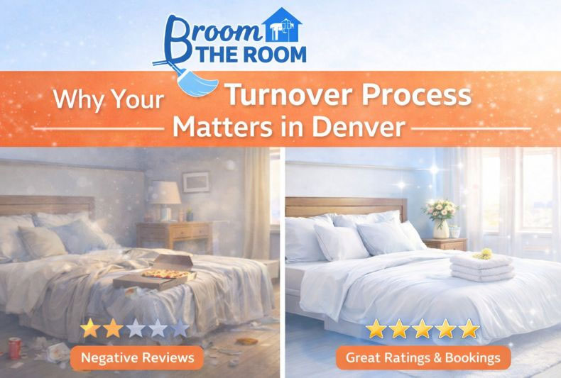 Why Your Turnover Process Matters in Denver Broom the Room