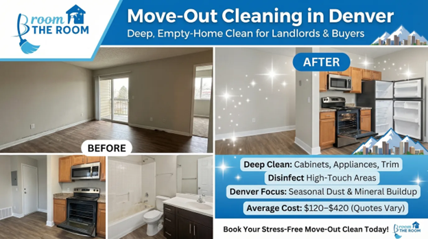 Move-Out Cleaning in Denver: What’s Included, Timing & Pricing Signals
