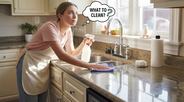 What should you clean before you move in?