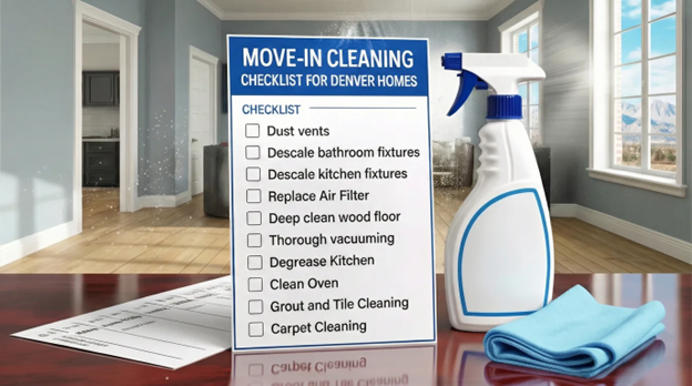 Printable move-in cleaning checklist